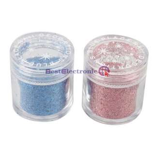 Nail Art 12 Color Lace Powder Glitter Dust Additive  