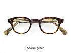 Tart Arnel vintage eyeglass reproduction 44 24 tortoise green