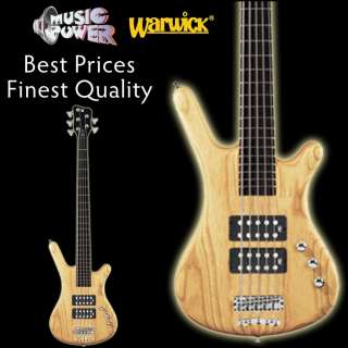 Warwick Rockbass Corvette $$ 5 String Bass Guitar Passive Electronics 