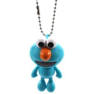  Sesame Street Blue Elmo Mascot Keychain 3272: Toys & Games
