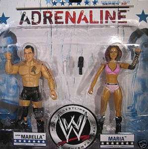 WWE Santino Marella & Maria Adrenaline #32 Figures  