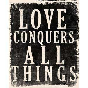  Love Conquers All   Voltaire Quote   Poster (16x20)