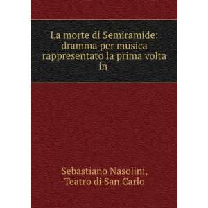   Nell Estate Del 1815 (Italian Edition): Sebastiano Nasolini: Books