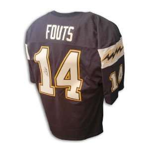  Dan Fouts San Diego Chargers Throwback Blue Jersey 