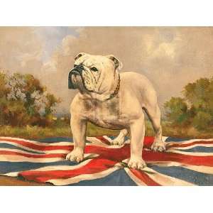  19th Century English School   The British Bulldog Giclee 