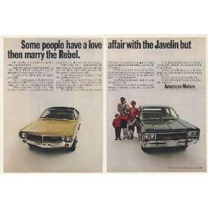  1968 AMC American Motors Love Affair with Javelin but 