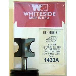    Whiteside   WS1433A   7/8 Half Round (Bull Nose)