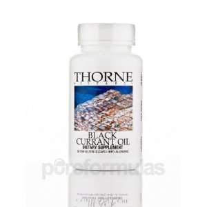  Thorne Research Black Currant Oil 60 Gelcaps Health 