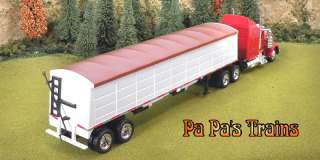Die Cast Kenworth W900 Semi Grain Truck O Scale 1:43  