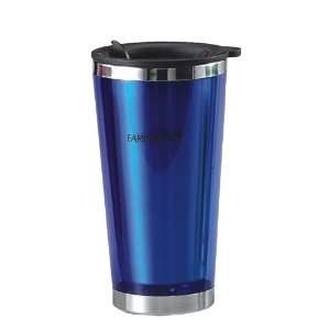 Farberware 16 oz Stainless Steel Blue Mug:  Kitchen 