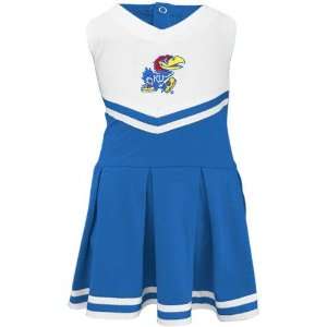   Infant Girls Royal Blue Cheer Dress with Bloomers