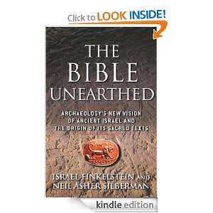 The Bible Unearthed Israel Finkelstein, Neil Asher Silberman  