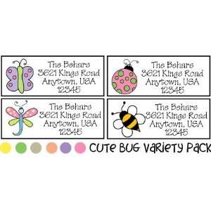  Variety Labels Pack   Cute Bugs