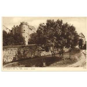   Vintage Postcard Carisbrooke Castle on the Isle of Wight England UK