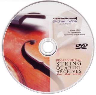 HUGE String Quartet Sheet Music Collection PDF  