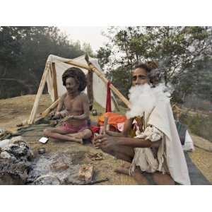  Two Sadhus Smoke Marijuana on the One Day of the Year When 