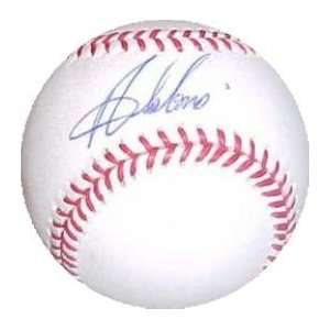 Angel Salome autographed Baseball