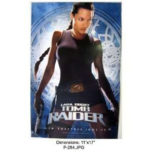   LARA CROFT Tomb Raider Angelina Jolie 11x17 Poster 