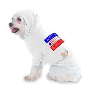  VOTE FOR MECHANICAL ENGINEER Hooded T Shirt for Dog or Cat 