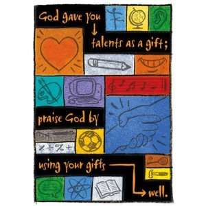   Enterprises T A67707 Poster Your Talents Are Gods Gifts Toys & Games