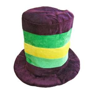  Mardi Gras Velvet Top Hat ~ Mardi Gras Costume Party 