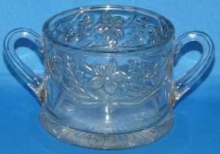   Indiana Glass Sugar Bowl Indiana Silver AKA Indiana Sensation; #151