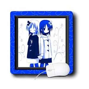  Brown Designs General Themes   Anime Twins   Mouse Pads Electronics