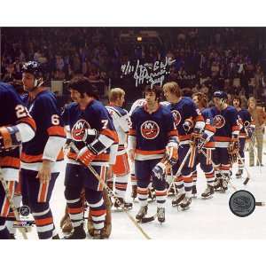 Sports NHL New York Islanders J.P. Parise Islanders Shaking Hands 