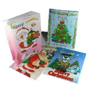   Large Santa Claus, Reindeer, Christmas Tree Gift Bags 16 Everything
