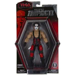  Sting ~7.25 Figure TNA Wrestling Deluxe Impack Series #3 