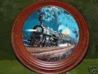 Empire Builder   Train Plate Knowles/Pierce Locomotive  