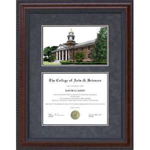  Diploma Frame with Clark Atlanta University (CAU) Campus 