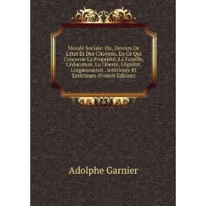   Et ExtÃ©rieure (French Edition) Adolphe Garnier  Books