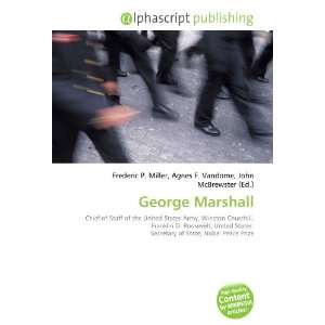  George Marshall (9786133802476) Books