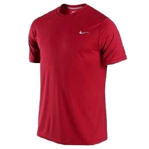 Nike Red Foundation Short Sleeve Dri Fit Shirt: Sports 
