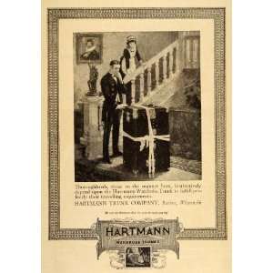  1920 Ad Hartmann Wardrobe Trunk Maid Racine Wisconsin 