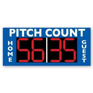  MAC Baseball Pitch Count Stand Alone   Practice Equipment 