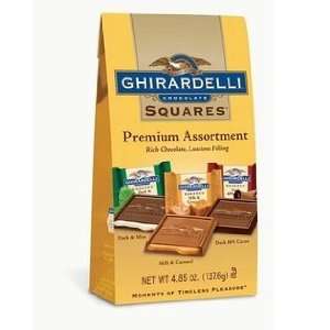  Ghirardelli Assorted Chocolate Squares 4.85oz Gift Bag 