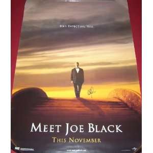  Brad Pitt   Meet Joe Black   Signed Autographed   27x40 