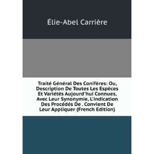   De Leur Appliquer (French Edition) Ã?lie Abel CarriÃ¨re Books