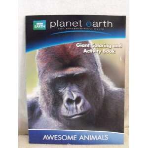   Awesome Animals Coloring & Activity Book ~ Gorilla Cover: Toys & Games