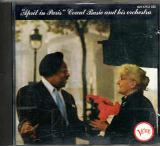 Count Basie   April in Paris   10 Track CD 1987 (Verve)  