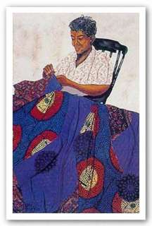 AFRICAN AMERICAN ART Quilt of Quilts by Alonzo Saunders  