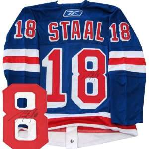  Marc Staal Autographed Jersey