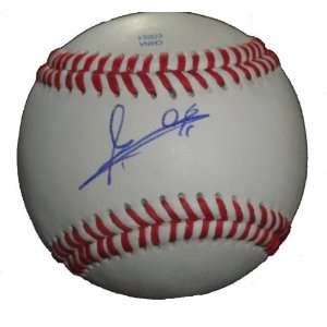  2010 World Series MVP Edgar Renteria Autographed ROLB 