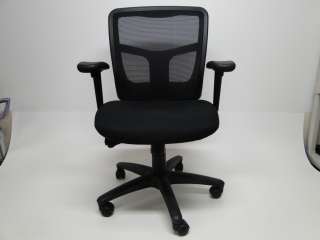 Ergo Value Mesh Mid Back Task Chair, Black  