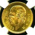 1959M MEXICO HIDALGO GOLD COIN 10 PESOS * NGC CERT GENUINE GRADED MS 