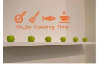 Kitchen / Living room Decor Mural Wall Sticker Decal S056 (various 