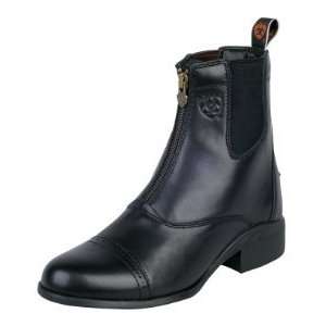 Ariat Ladies Heritage III Black Zip Paddock Boots:  Sports 