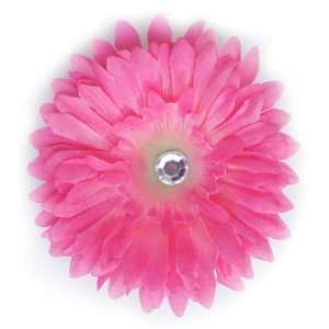  Hot Pink Flower Clip